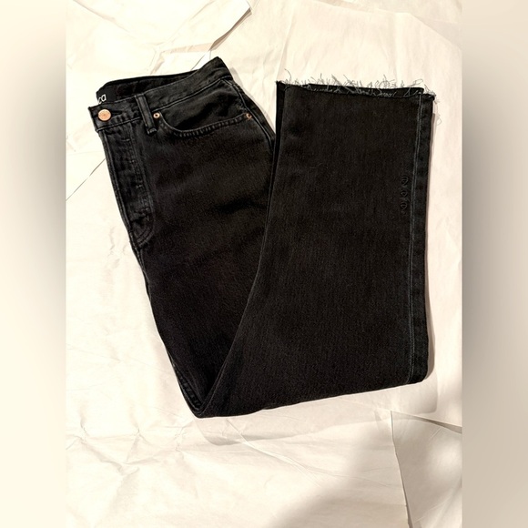 Etica Black Ankle Cropped Jeans - NWT - 28 - Picture 5 of 15